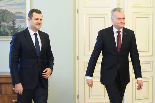 G. Nausėda vertinti G. Palucko dabar nesiruošia: lauks institucijų išvadų