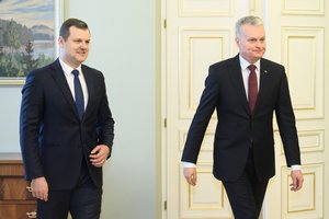 G. Nausėda vertinti G. Palucko dabar nesiruošia: lauks institucijų išvadų