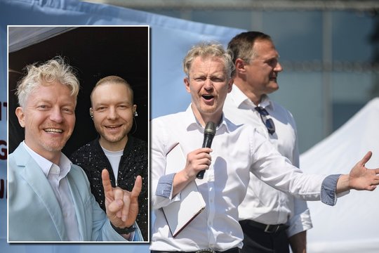 Juozo Liesio paviešinta akimirka su žinomu atlikėju sulaukė šimtų dėmesio: „Mus lygino prieš 20 metų“