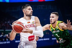 Juodkalnija rikiuoja čempionatui 25 kandidatų būrį