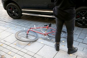 Šilutėje pasieniečio vairuojamas automobilis kliudė dviračiu važiavusį mažametį