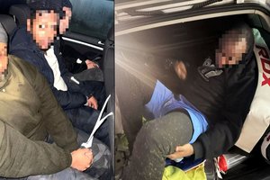 Lietuvos pasieniečiai sulaikė dar penkis į Latviją iš Baltarusijos prasibrovusius migrantus