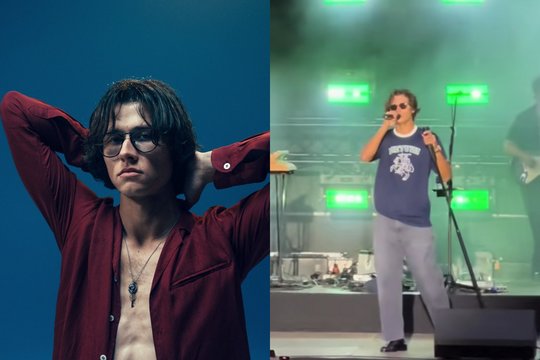 „TikTok“ žvaigždės D. Kushnerio koncerto Vilniuje metu – netikėtumas: išreiškė ypatingą pagarbą lietuviams