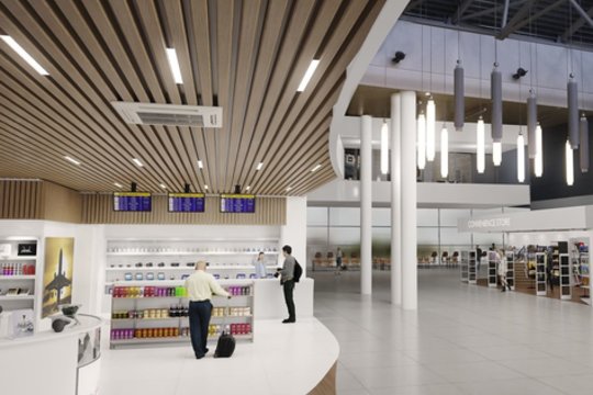 Netrukus Vilniaus oro uosto galite nebeatpažinti: prasideda senųjų išvykimo terminalų rekonstrukcija