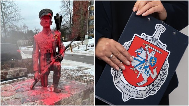 A. Ramanausko-Vanago paminklą išniekino ne Lietuvos piliečiai: Pateikė daugiau detalių apie kaltinamuosius