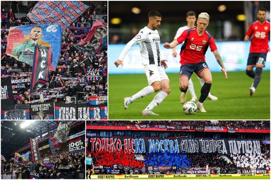 Maskvoje futbolo turnyre serbų ir rusų sirgaliai tribūnose krykštavo: „Broliai visam laikui“