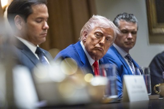 D. Trumpo įstatymo projektas atsidūrė nežinioje: respublikonai JAV Kongrese surengė maištą