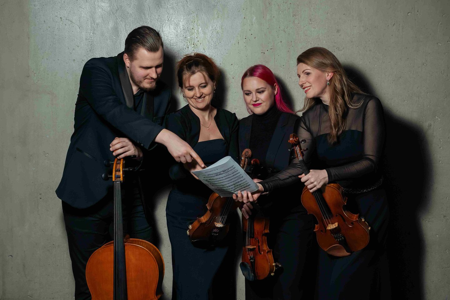 Kauno styginių kvartetas.<br>Asmeninio albumo nuotr.