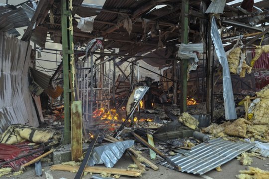Karas Ukrainoje. Po D. Trumpo ir V. Putino pokalbio – dronų ataka Ukrainoje: smogta Kijevui ir kitoms vietovėms