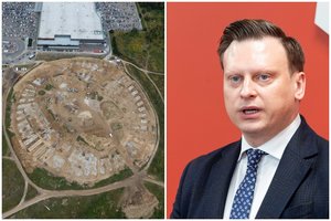 V. Benkunskas apie Nacionalinio stadiono statybos darbų atnaujinimą: kapsulė bus įkasta tik pabaigus darbus