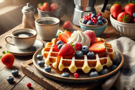 Belgiški vafliai tingiems savaitgalio rytams – receptas saldžiam poilsiui