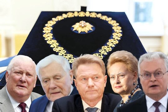 Valstybinių ordinų dalybose – ir tamsūs šešėliai: kam ir už ką apdovanojimus žarstė Lietuvos vadovai
