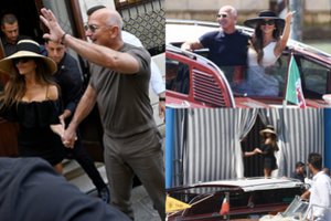 Milijoninės Jeffo Bezoso vestuvės baigėsi nesėkme: dingo prabangi Lauren Sánchez suknelė, yra dvi versijos