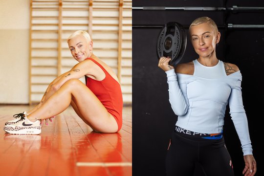 A. Mickevičiaus sesuo Agnė laimės semiasi iš sporto: „Savęs ribojimai priveda prie liūdesio“