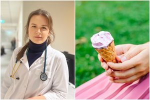 Ledų mėgėjams – gydytojos įspėjimas: gali sudirginti skrandį