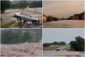 Teksaso valstiją šluoja didžiuliai potvyniai: skelbia apie dešimtis žuvusių, apie grėsmę nežinojo niekas