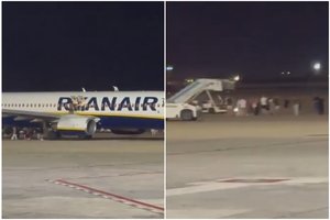 Dėl gaisro „Ryanair“ lėktuve Maljorkoje – panika ir siaubas: žmonės šokinėjo nuo sparnų