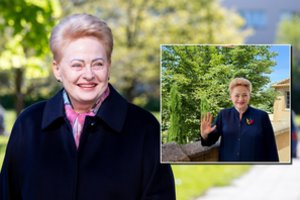 Svarbia proga – Dalios Grybauskaitės sveikinimas: skyrė iš svetur