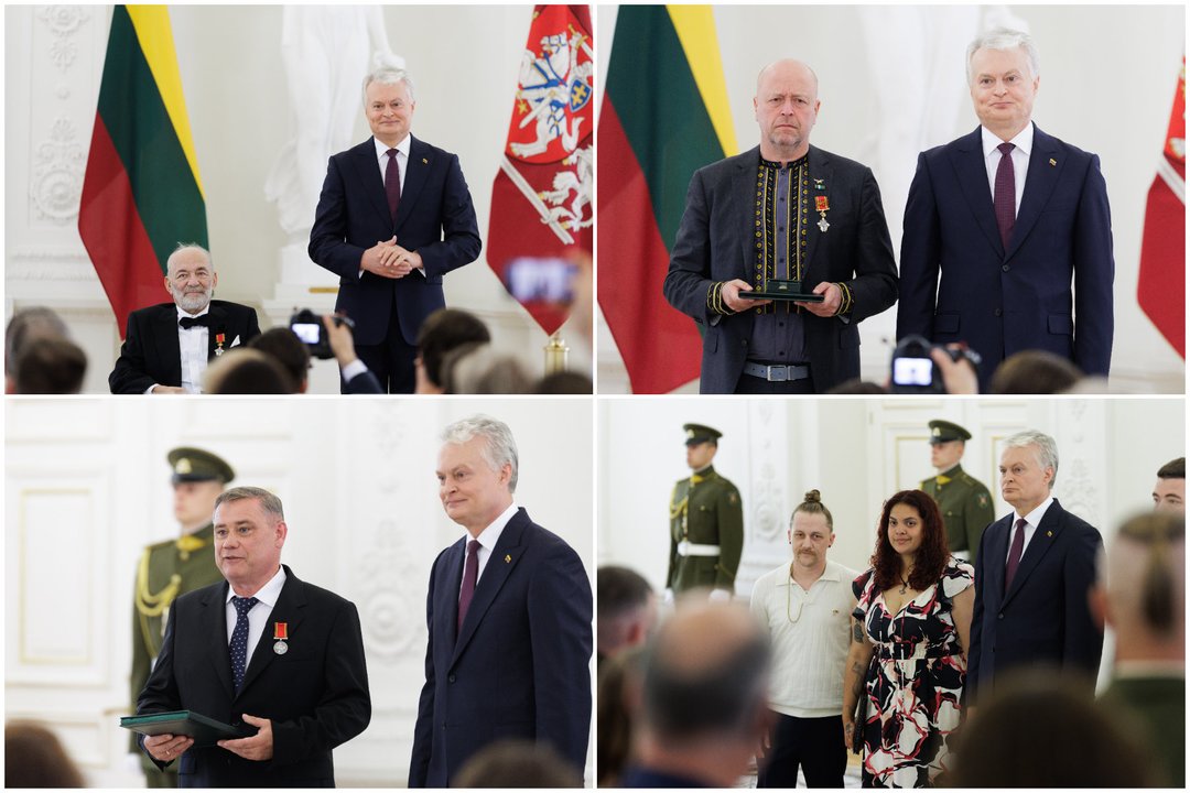 Už nuopelnus Lietuvai bei už šalies vardo garsinimą pasaulyje Prezidentūroje buvo apdovanotas 71 Lietuvos ir užsienio valstybių pilietis. <br> Lrytas koliažas