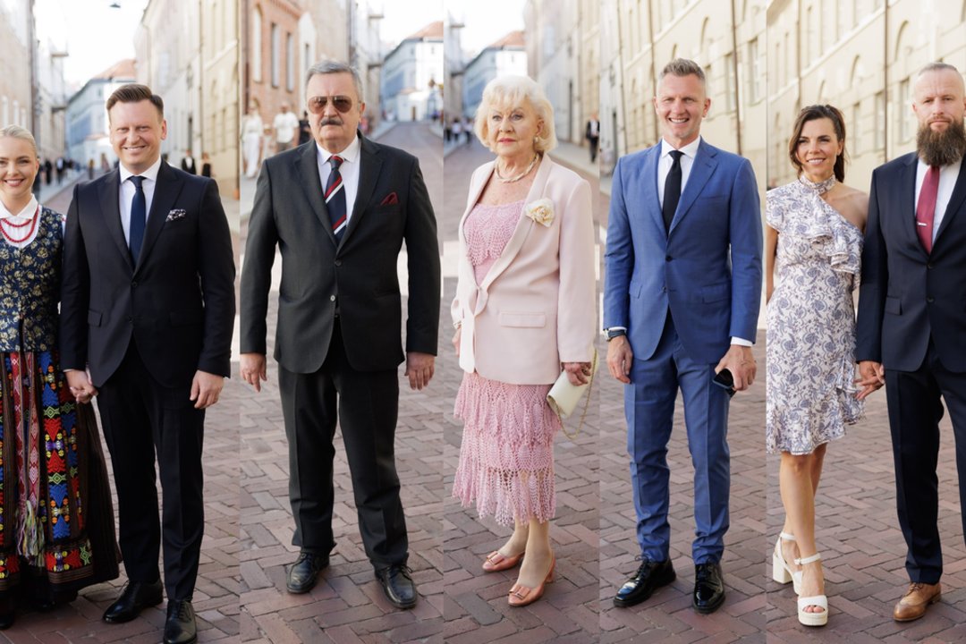 Prezidentūroje – būrys Lietuvos elito: susirinko į tradicinę Valstybės dienos minėjimo šventę.<br>Lrytas koliažas.