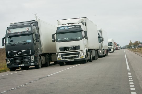 VSAT atstovas: transporto eilių pasienyje su Lenkija nėra