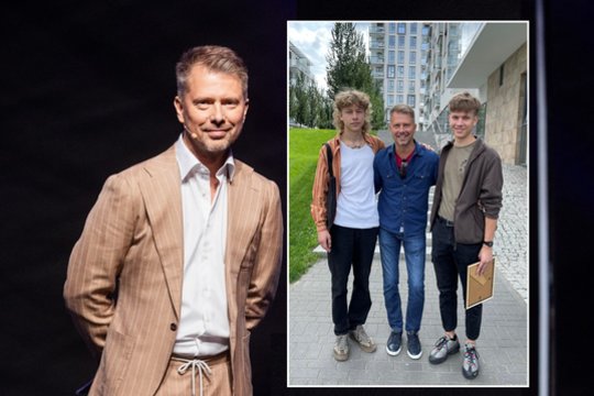 Giedriaus Masalskio sūnus kelia sparnus svetur: „Padėsiu jam kuo galėsiu“