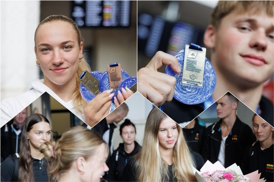 Europos čempionate dominavę jaunieji plaukikai sugrįžo į Lietuvą