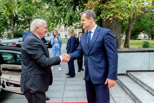 Su Vokietijos Prezidentu susitiko ir G. Paluckas: Lietuvai ir Vokietijai dirbant kartu, saugesnis ir mūsų regionas, ir Europa