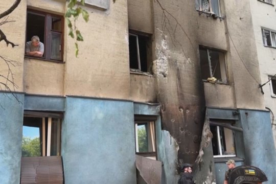 Nerami naktis Ukrainoje: per rusų atakas žuvo 4 žmonės, Kyjive aukų pavyko išvengti