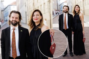 Iškilmingame renginyje akys krypo į aplinkos ministro P. Poderskio žmonos aksesuarą: paaiškėjo kaina