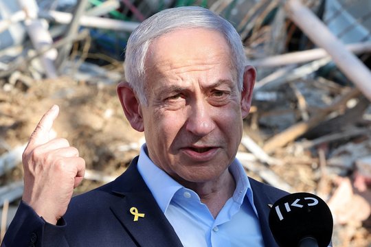 Siekiant nutraukti ugnį Gazos Ruože, B. Netanyahu vyksta į Vašingtoną