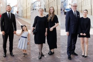 Į prezidento surengtas iškilmes – ne vieni: elitas parodė visuomenei nežinomas savo atžalas