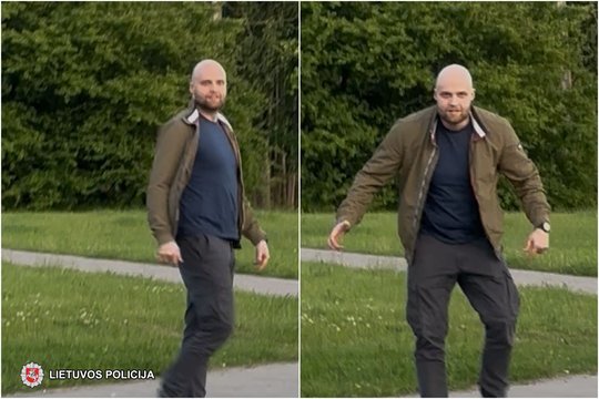 Sostinės policija ieško įžūlaus vagišiaus ir chuligano