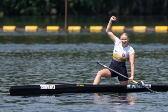Europos jaunių čempionate – istorinis kanojininkės J. Jevtušenkaitės medalis