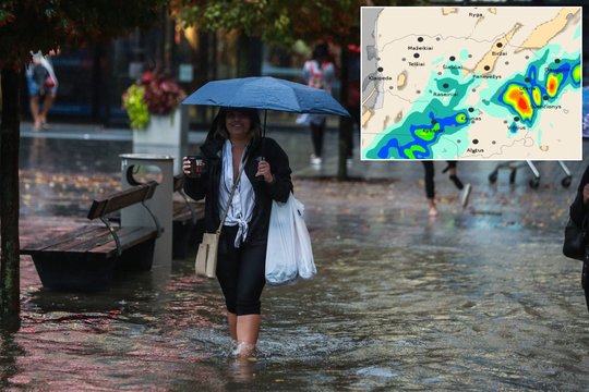 Lietuvą jau greit pasieks ciklonas: pasakė, ko tikėtis