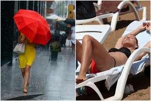 Laukia dar viena šilta ir saulėta diena, bet po jos – pokyčiai: pliaups beveik visoje šalyje