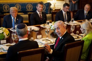 B. Netanyahu paskelbė pasiūlęs D. Trumpo kandidatūrą Nobelio taikos premijai gauti