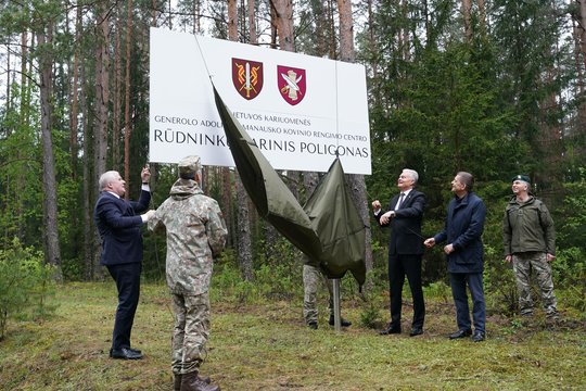 KAM atstovas: pirmą Rūdninkų karinio miestelio statybų etapą planuojama baigti pusmečiu anksčiau