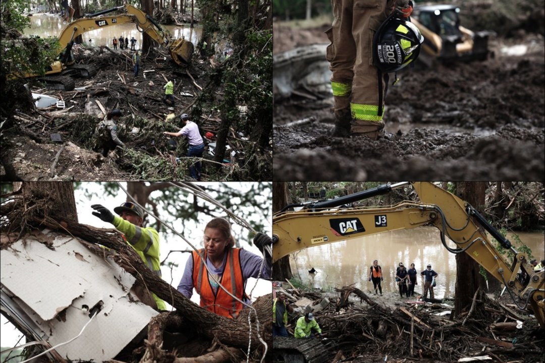  Teksasas.<br> Lrytas koliažas.