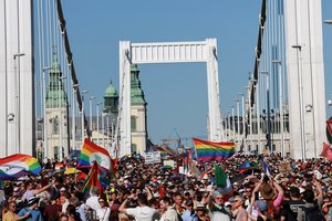 Budapešto policija neatliks tyrimų uždrausto „Pride“ parado dalyvių atžvilgiu