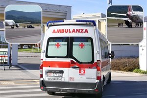 Košmaras oro uoste: vyrą staiga įtraukė lėktuvo turbina