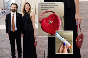 Nustebsite sužinoję, ką į Prezidentūrą prabangioje rankinėje nešėsi P. Poderskio žmona: privalo turėti visada