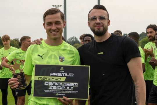 Tarp geriausiųjų A lygoje birželį – žalgiriečiai bei dainavietis