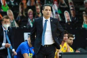 R. Giedraičiu susižavėjęs I. Sfairopoulos lietuviui ateities „Crvena zvezda“ komandoje pažadėti negali