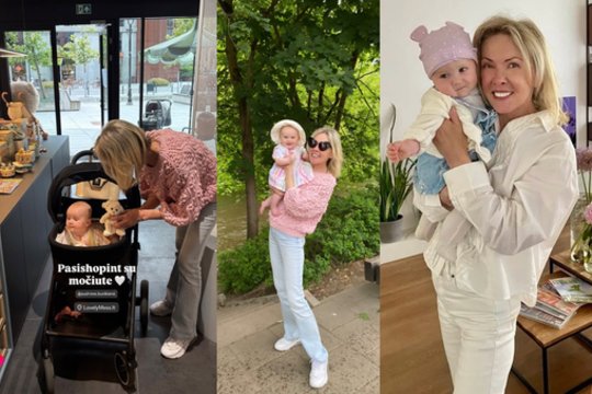 Dizainerė Audronė Bunikienė džiaugiasi nauju vaidmeniu: tapo močiute