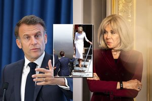 E. Macronui – dar vienas žmonos kirtis: kūno kalbos ekspertė pasakė, kas nutiko