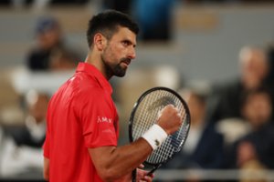 Vimbldone jau žinomi du pusfinalio dalyviai: N. Džokovičius bando siekti rekordų