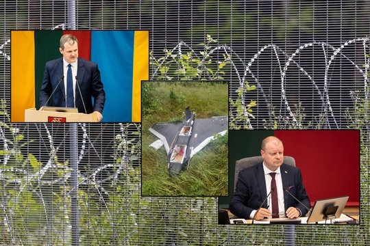 Į Lietuvą įskridus neaiškiam objektui šalies vadovai nuvesti į priedangas: paaiškino, kas nutiko