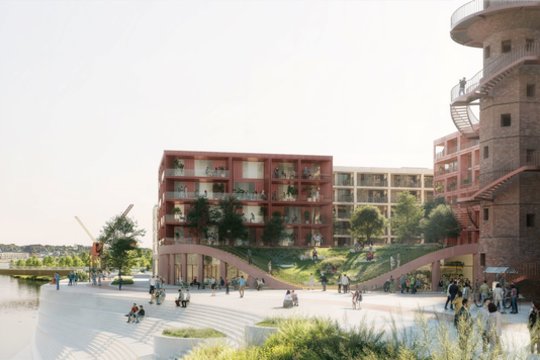 „SBA Urban“ išsirinko tolesnės „Nemunaičių“ plėtros architektūrinę koncepciją: kurs su 5 architektų studijomis