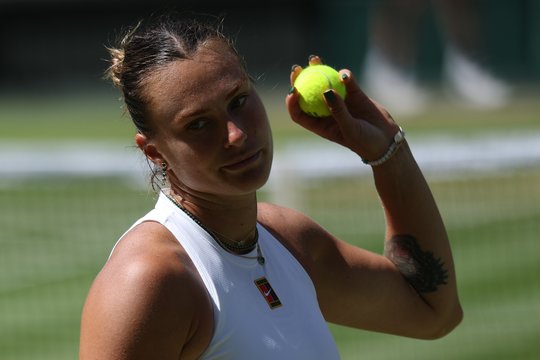 Vimbldono pusfinalį teko stabdyti dėl nualpusių sirgalių, o šiems padėjusi A. Sabalenka netikėtai pralaimėjo